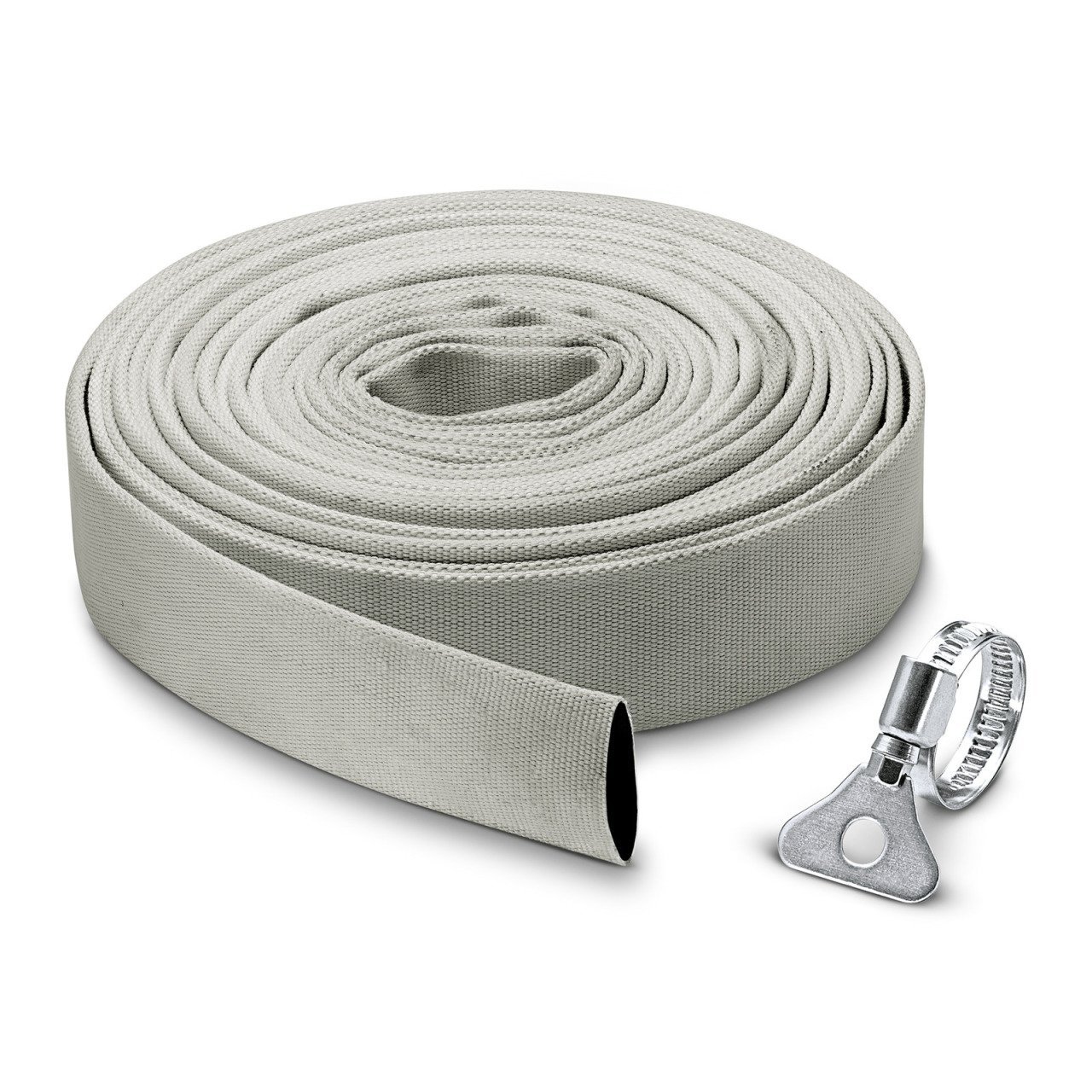 02ds7q.jpg Karcher Dalgıç Pompalar için Yassı Hortum Seti 10 metre - Görsel 1