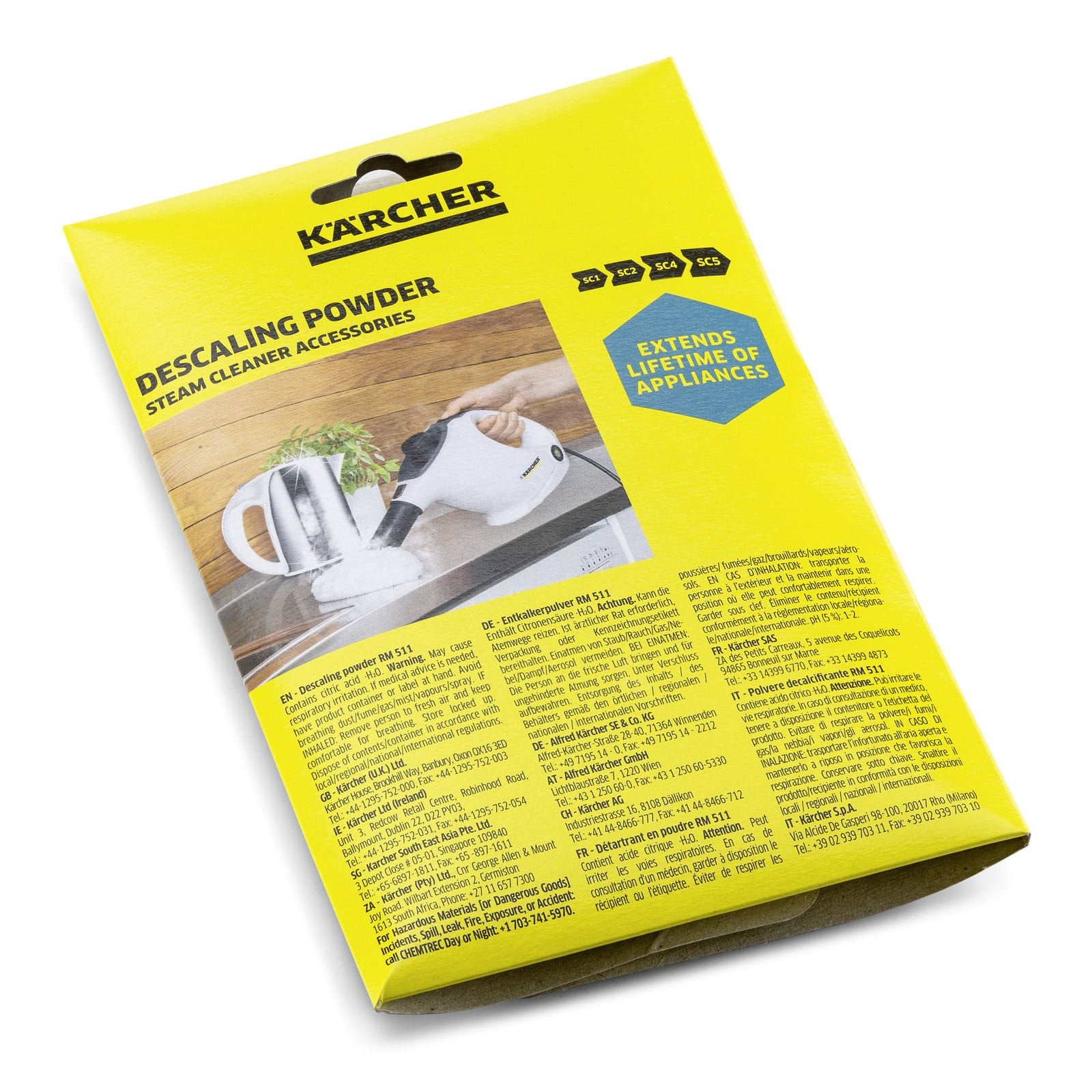 0flxzl.jpg Karcher RM 511 Kireç Çözücü Toz 6 x 17 g - Görsel 1