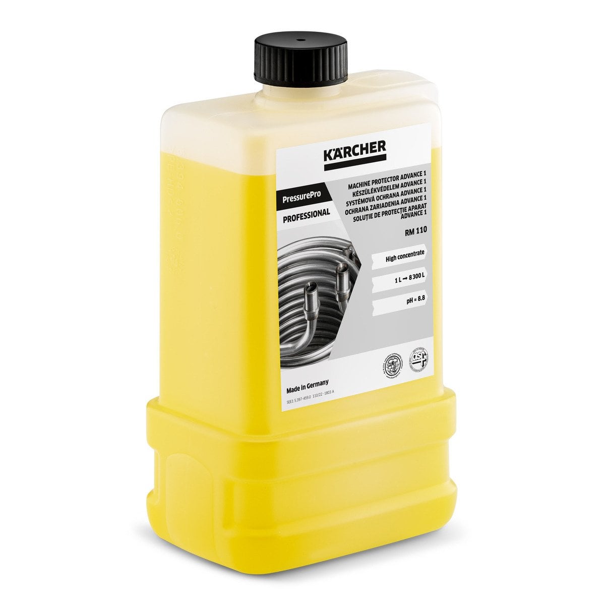 0kzst3.jpg Karcher RM 110 Sıcak Su Basınçlı Yıkama Makineleri için Kireç Önleyici - 1 litre - Görsel 1