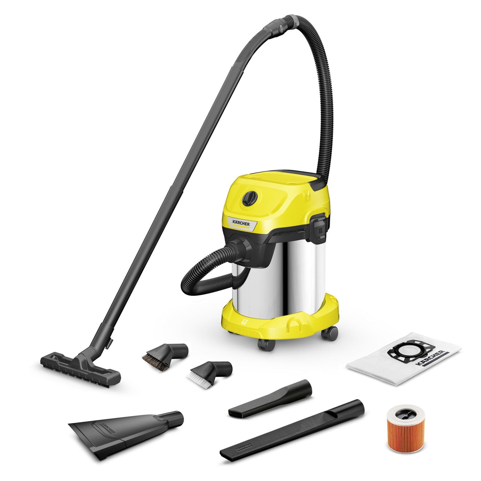 zvjs00.jpg Karcher WD 3 S V - 17/6/20 Car Elektrikli Süpürge - Görsel 1